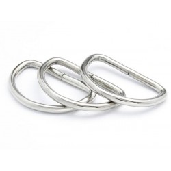 Półkola do torebek. D Ring.
